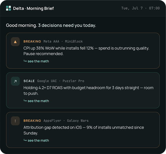 Delta Morning Brief preview