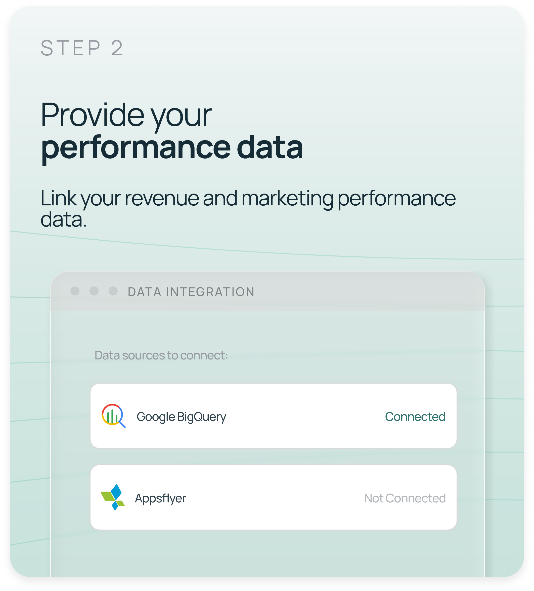 Provide your performance data